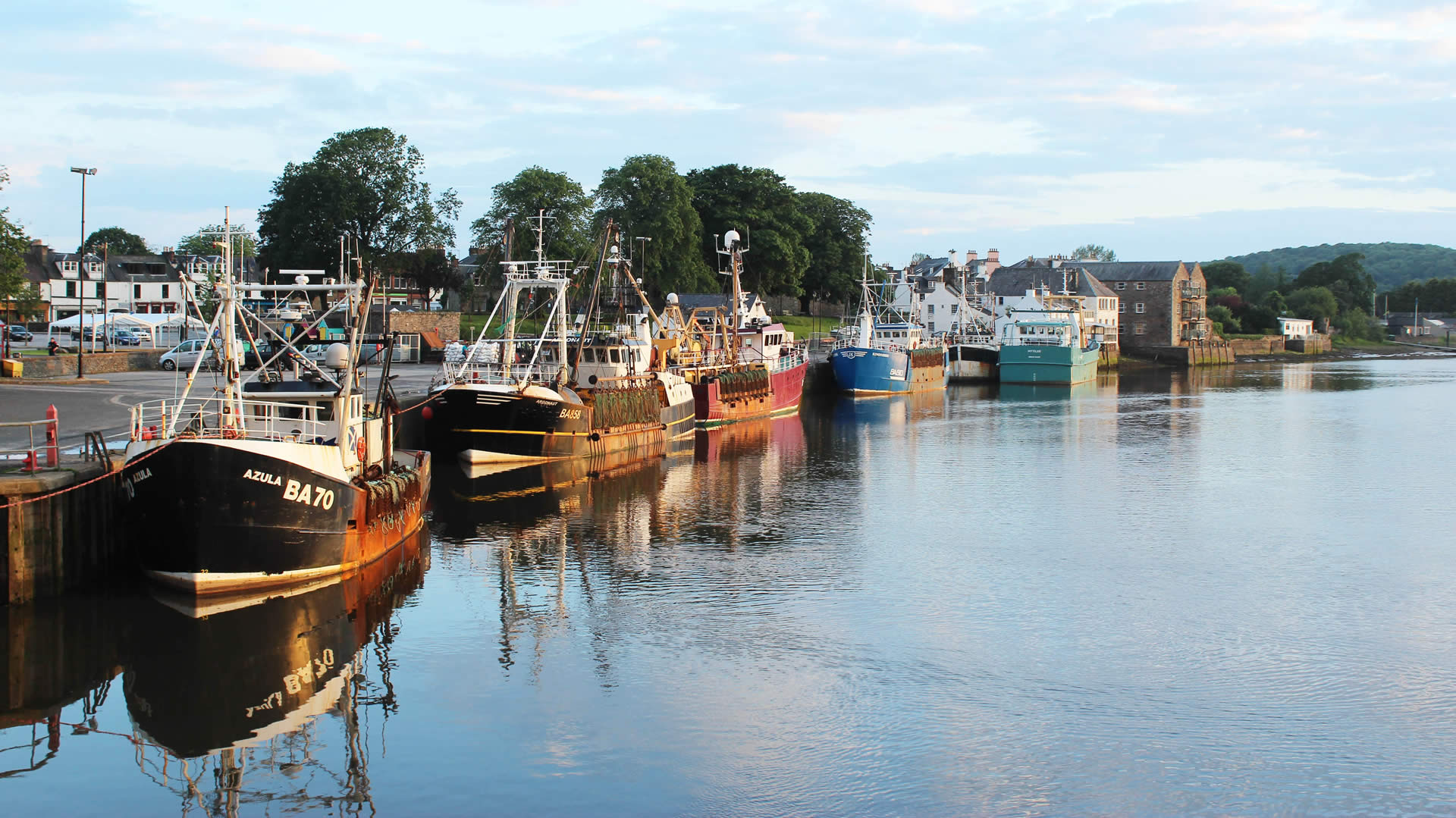 Kirkcudbright Harbour Kirkcudbright Tattoo copyright Barry Russell