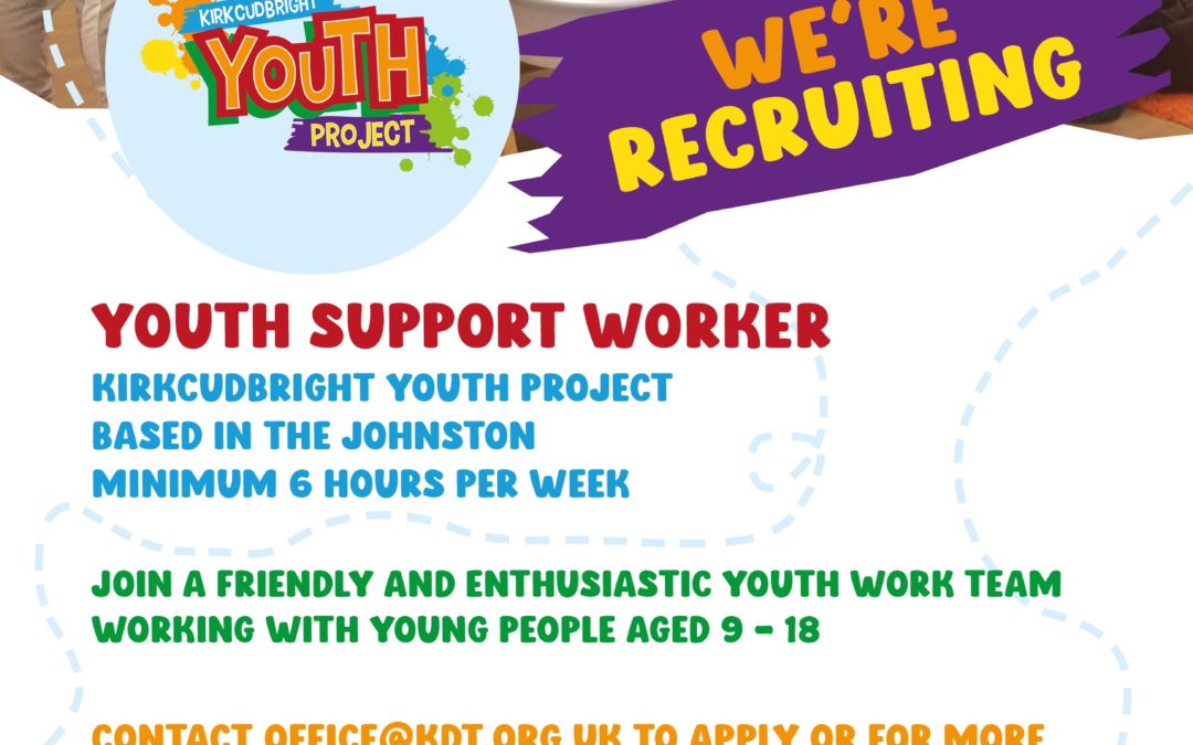 We’re Recruiting! Youth Support Worker